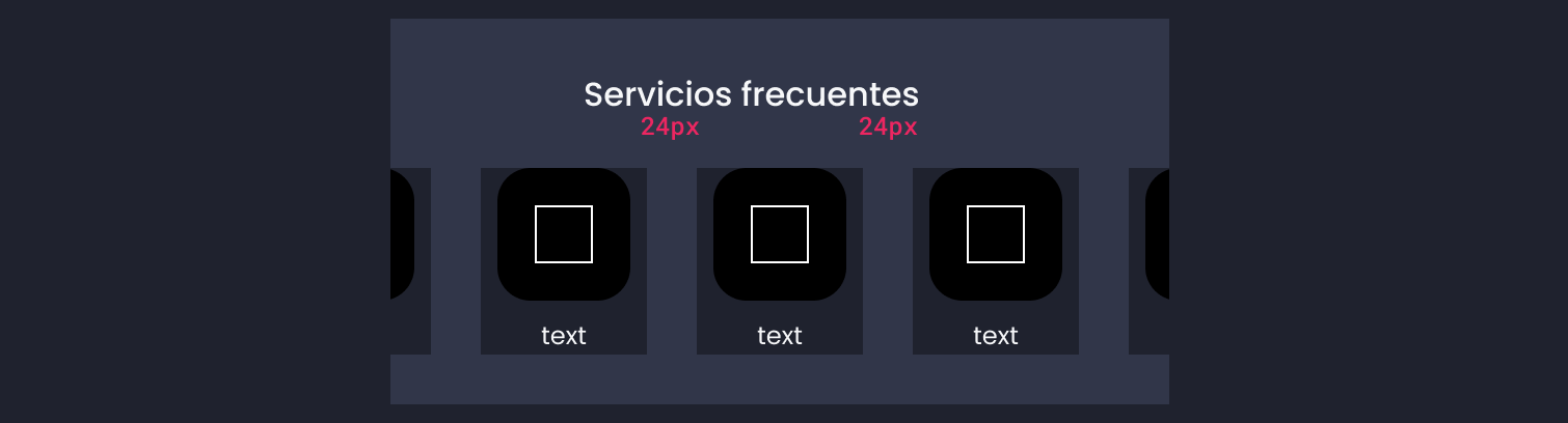Descripción general | Frequent apps selector | Made with Supernova
