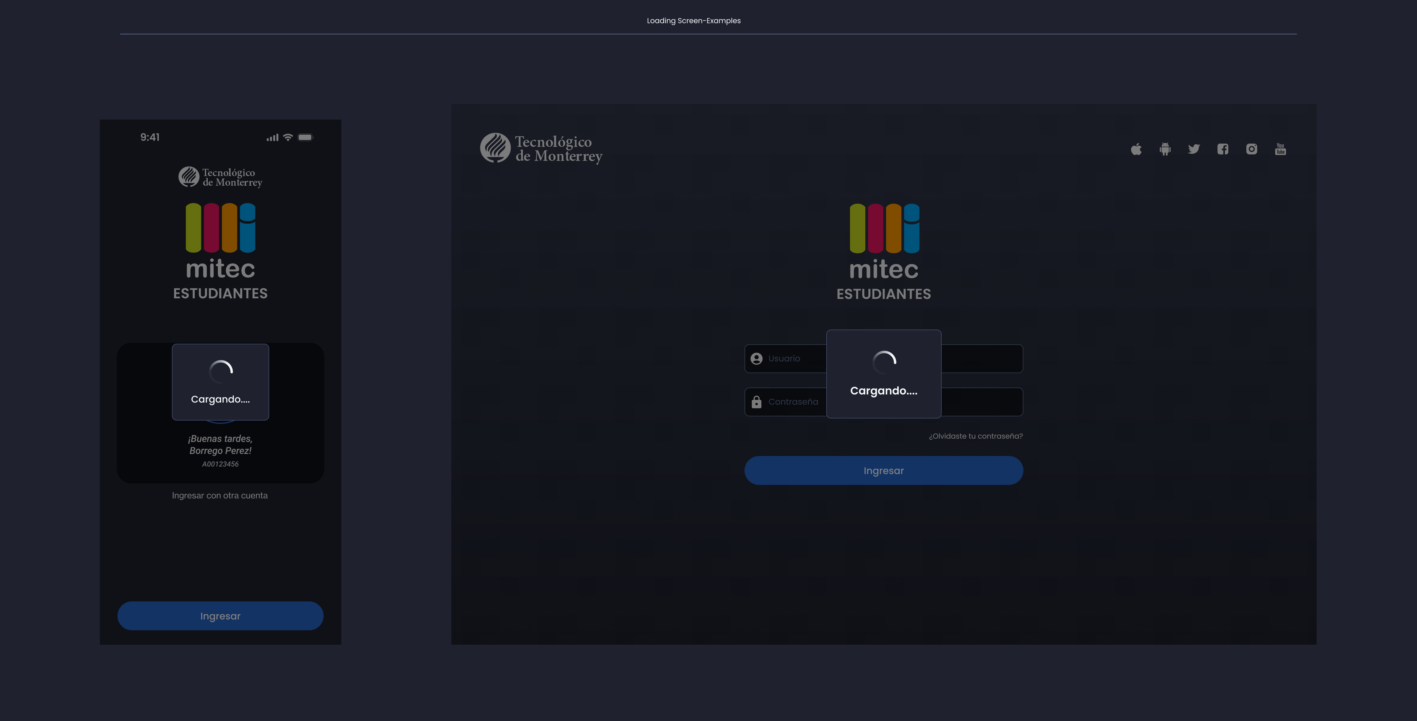 Descripción general | Loading screens | Made with Supernova