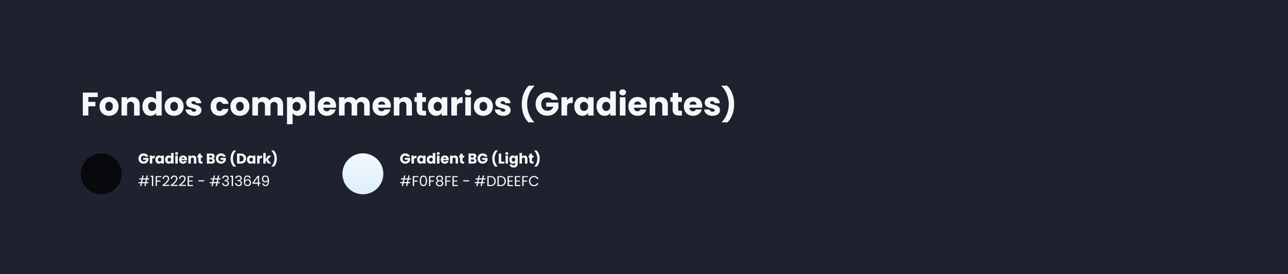 Descripción general | Colors | Made with Supernova