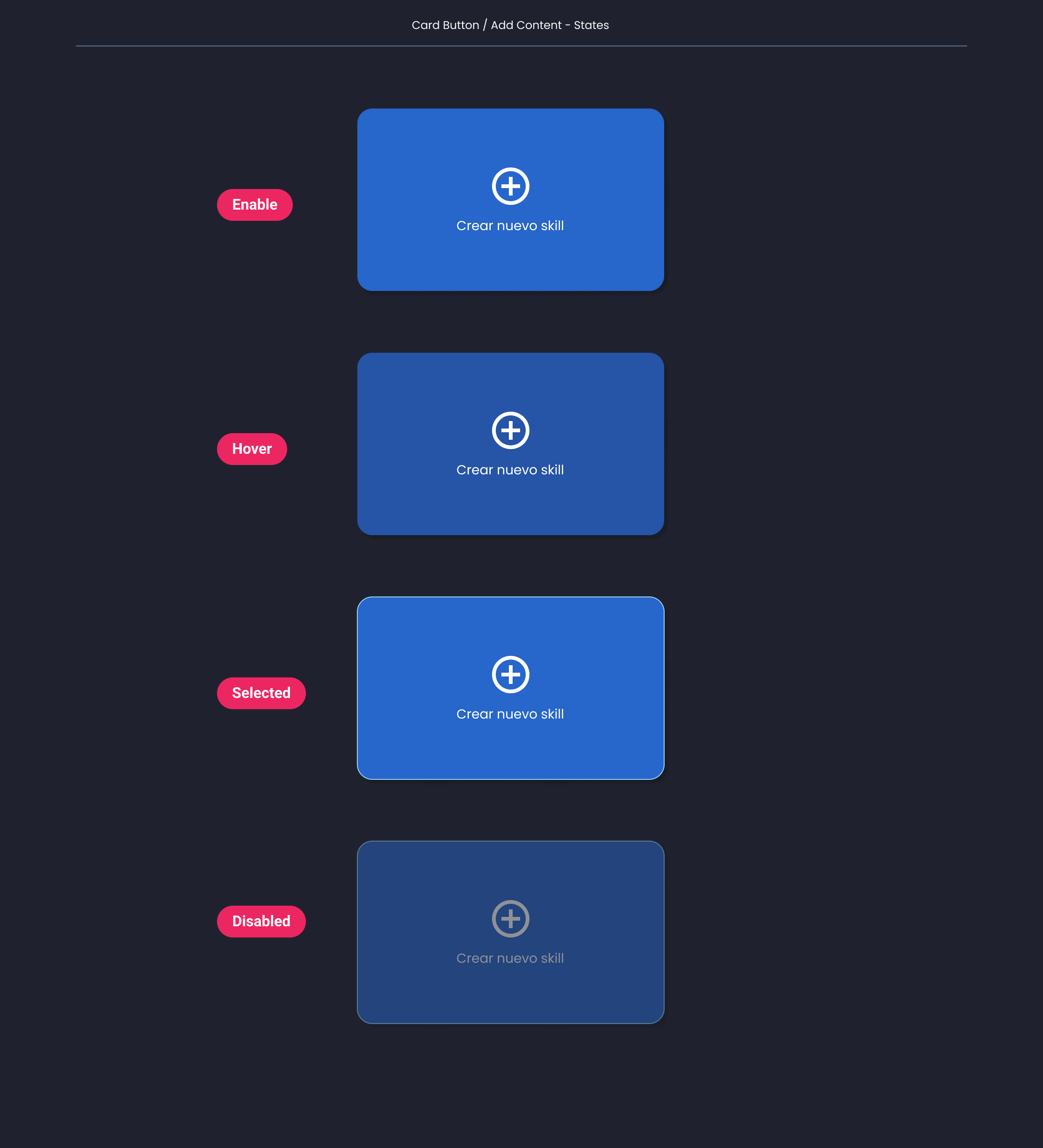 Descripción General | Card button | Made with Supernova