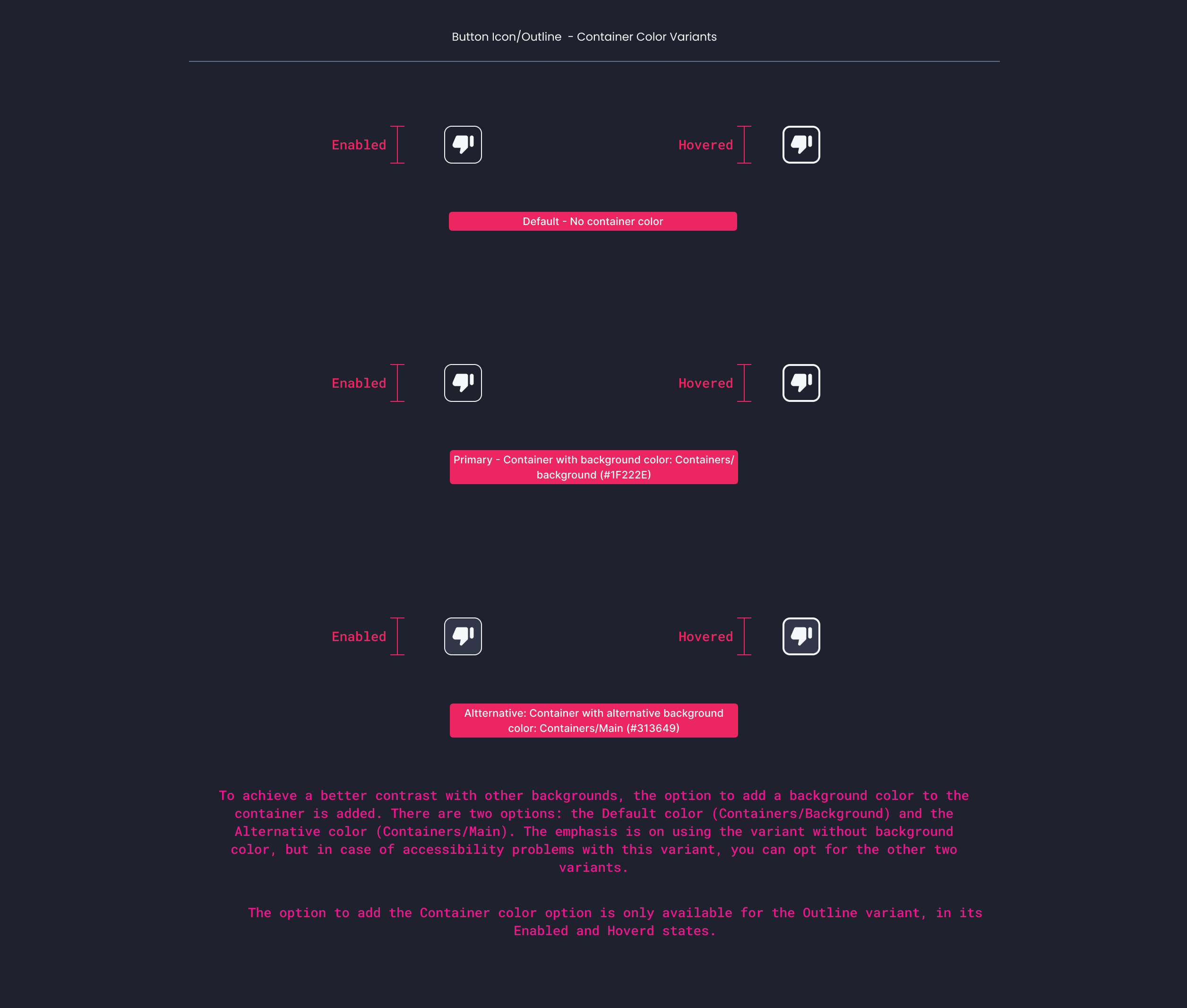 Descripción General | Button icon | Made with Supernova