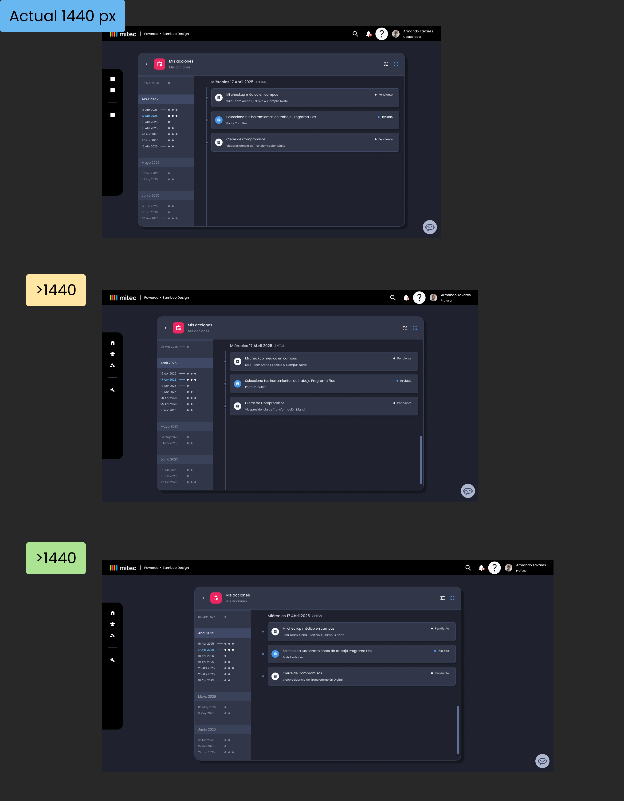 Descripción general | Layout | Made with Supernova