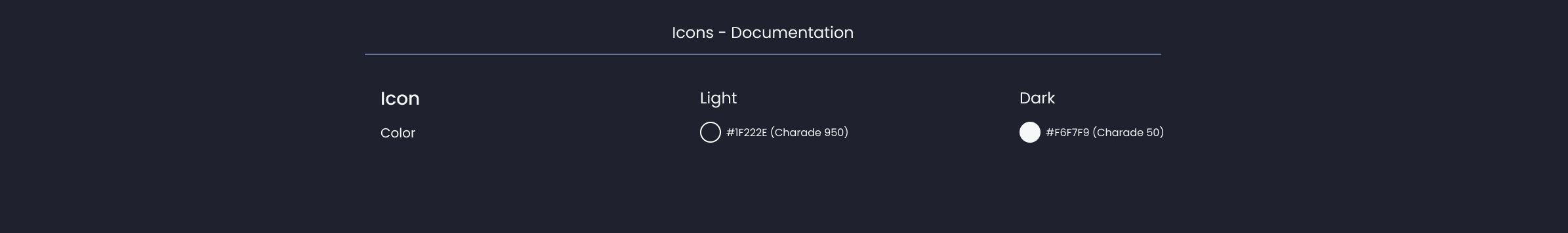 Descripción general | Icon | Made with Supernova