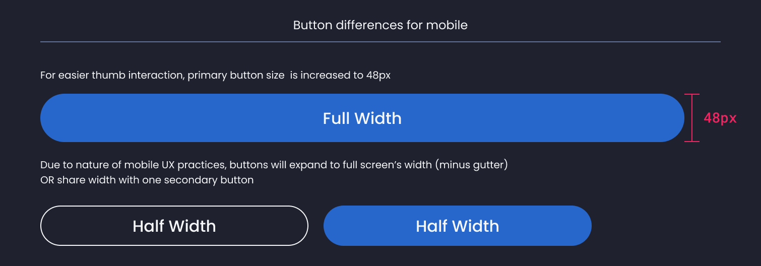 Descripción general | Button | Made with Supernova