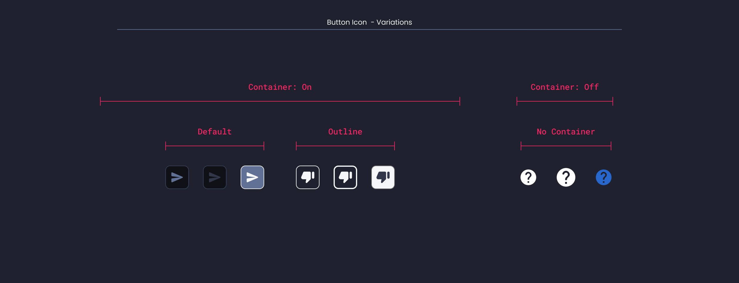 Descripción General | Button icon | Made with Supernova