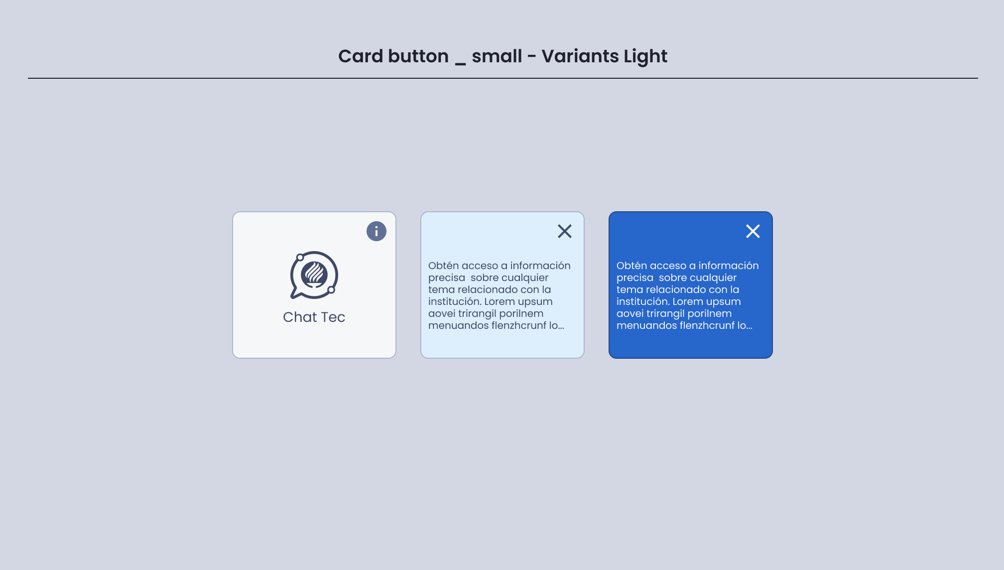 Descripción General | Card button | Made with Supernova