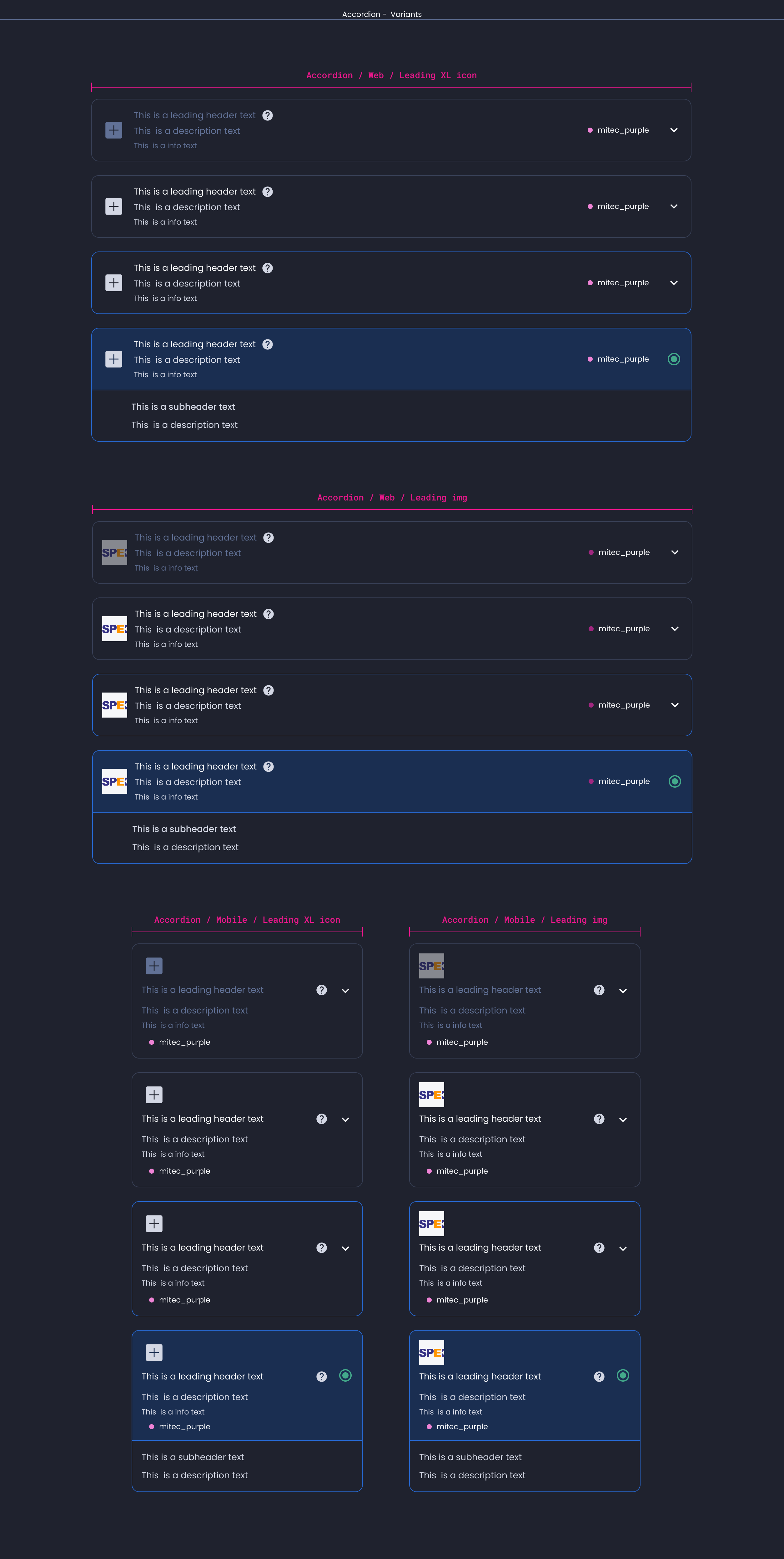 Descripción general | Accordion | Made with Supernova