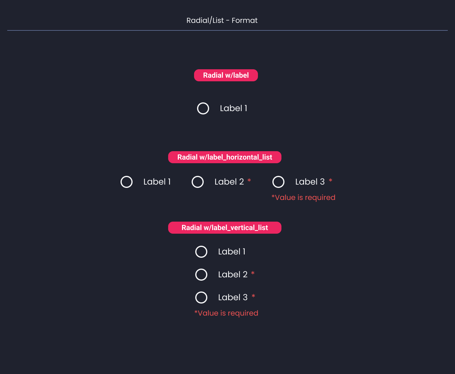 Descripción general | Radial | Made with Supernova