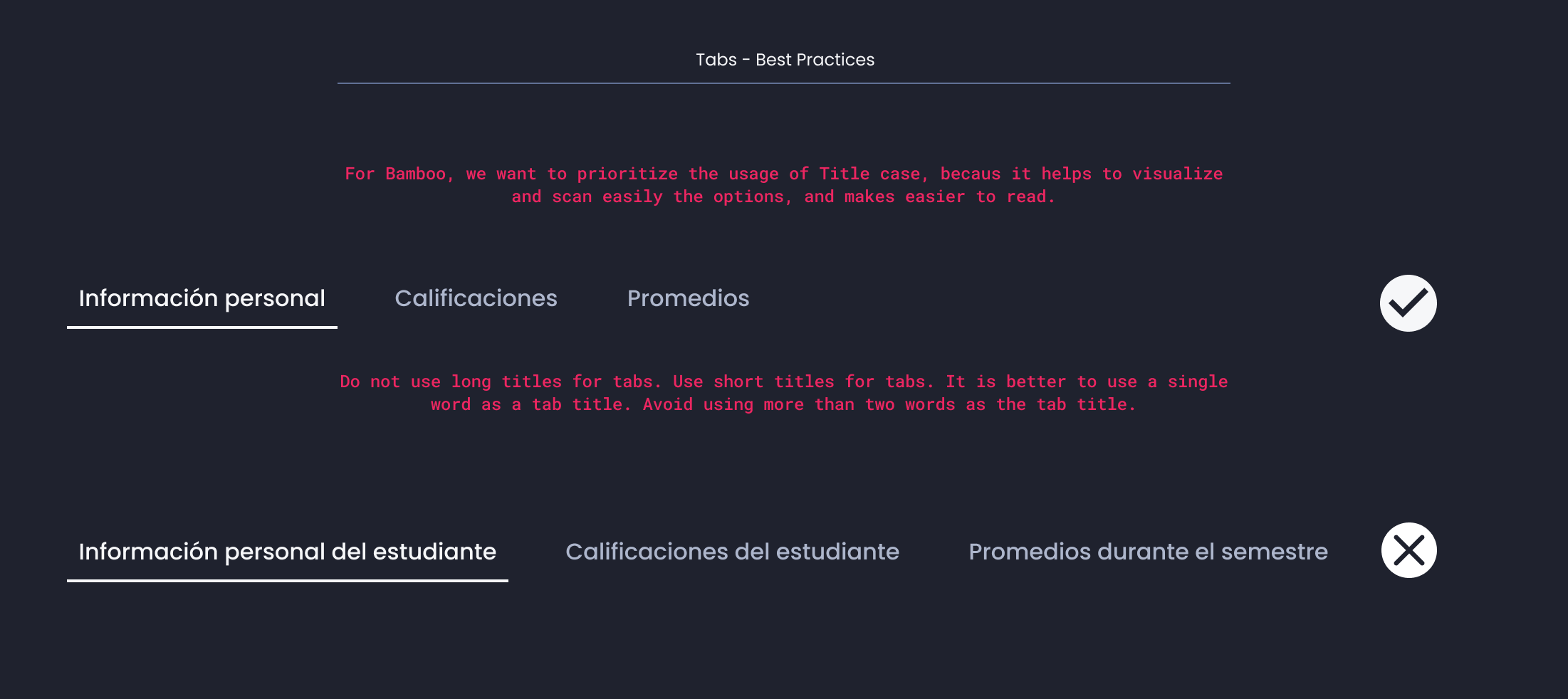 Descripción general | Tab | Made with Supernova