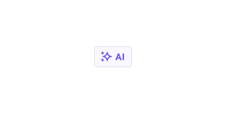 This Badge type signifies that the feature is enhanced with AI.