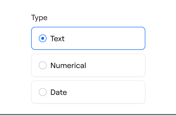 ✅ Consider using Single-select for mutually exclusive options