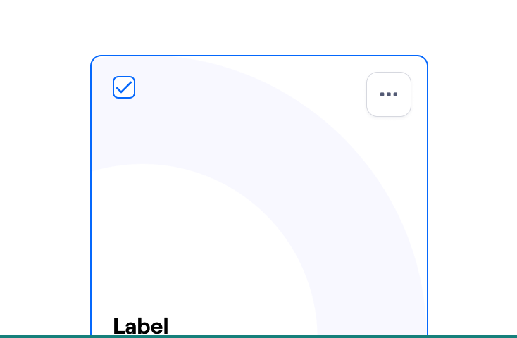 ✅  Use it when is needed to make multiple selections
