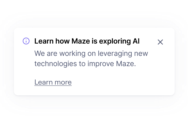 Taking the user to a place for getting more context about the message