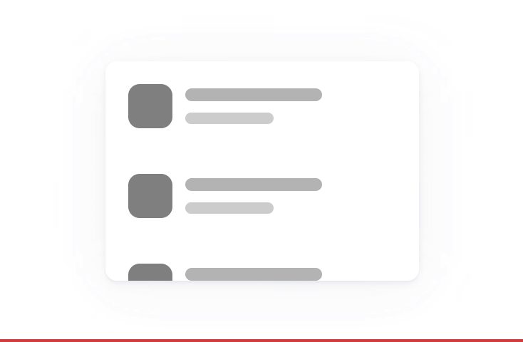 ⛔️ When the available content exceeds the height of the container, without an affordance to aid navigation, users may struggle to understand how to access it.