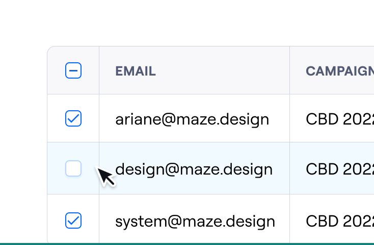 ✅  Apply interaction state affordances to the wrapping component