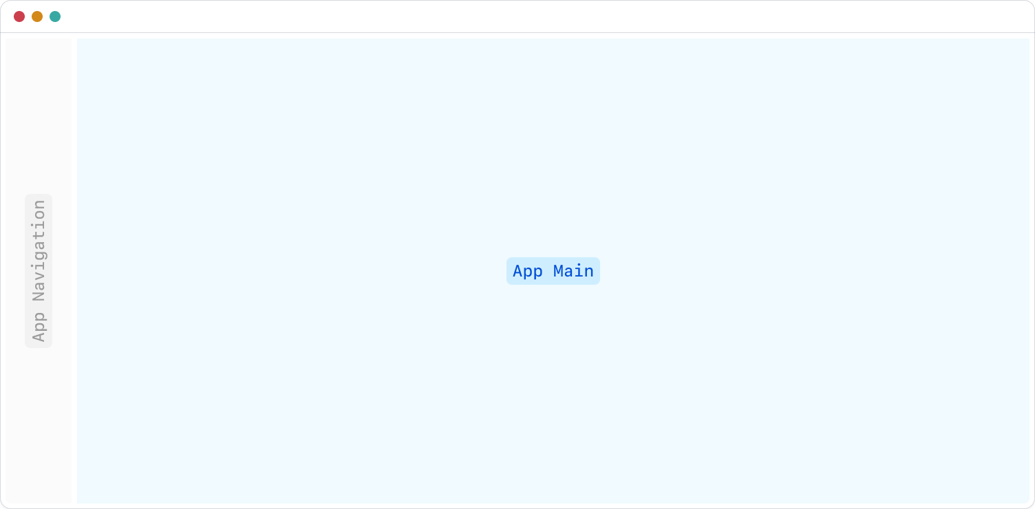 App Frame - App Main
