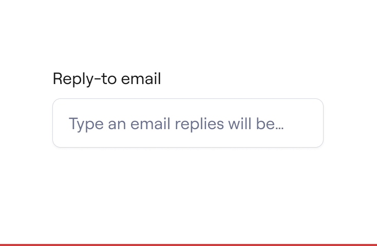 ⛔️ Avoid giving instructions or tips in a Placeholder. 