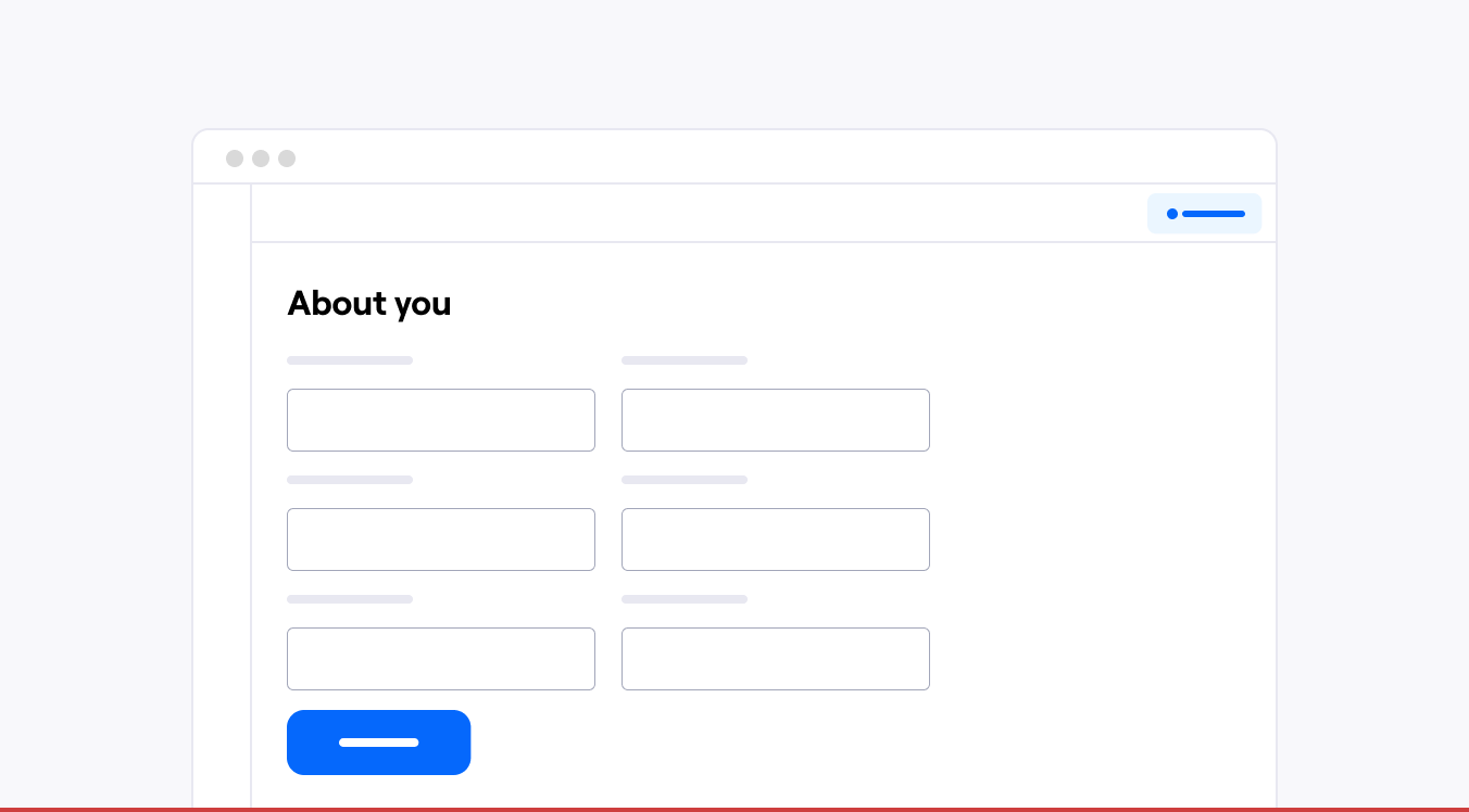 ⛔️ Avoid multiple column layouts.
