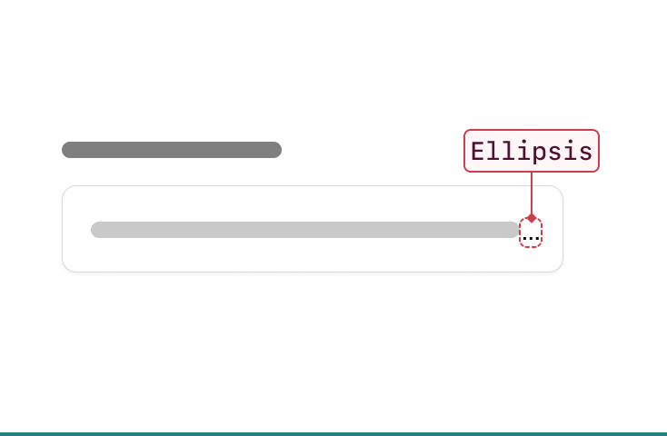 ⛔️ The value added to the Text Input Control overflows the container but there is not affordance to let the user know.