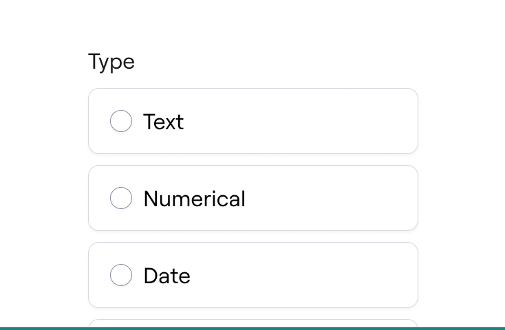 ✅ Opt for vertical orientation in narrow containers for multiple choice Items