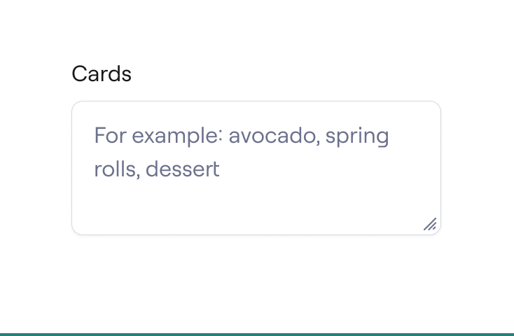 ✅ Show exemplary data.