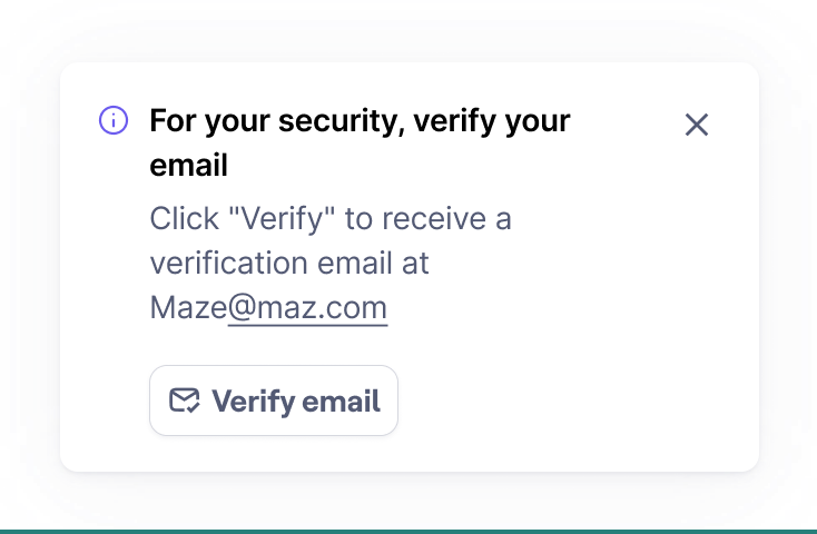 ✅ Leverage notifications for internal communications