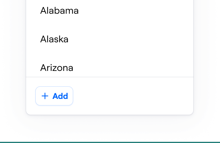 ✅ Use ActionBar property for adding actions