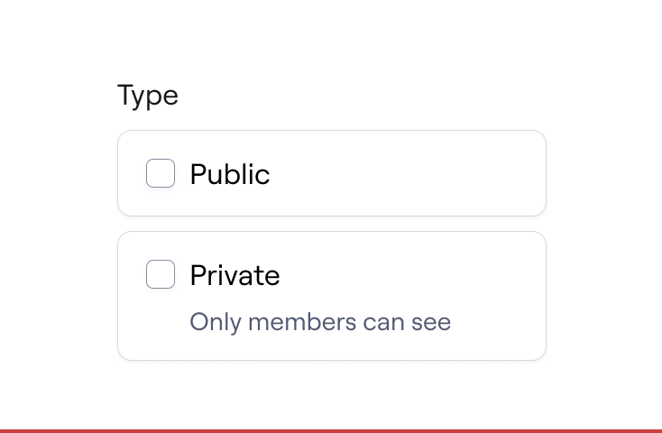 ⛔️ Only add descriptions when needed