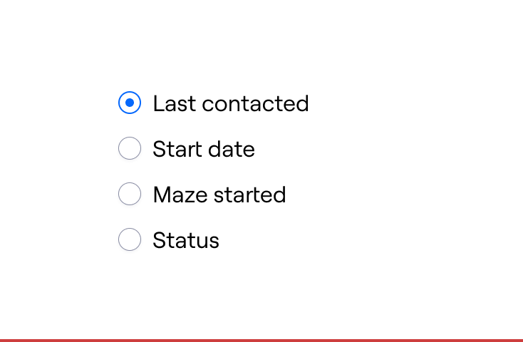 ⛔️ Avoid preselecting one option by default