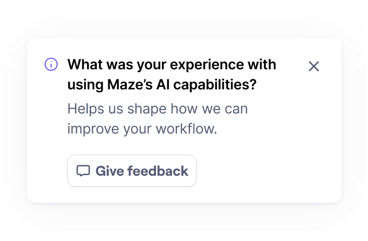 Directly launch a survey