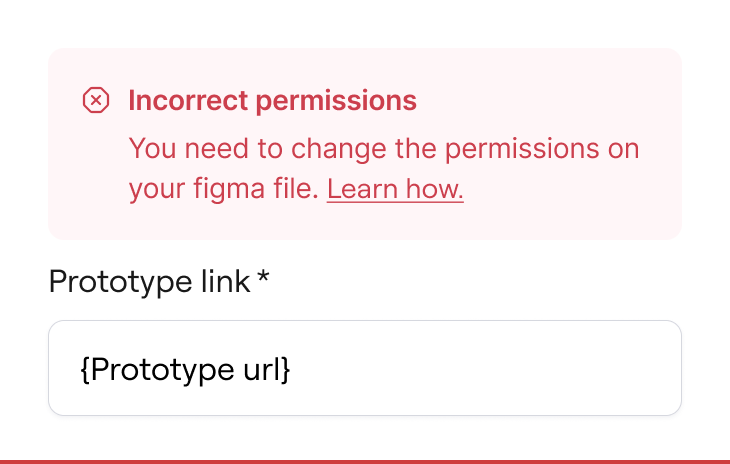 ⛔️ Avoid using Callouts as Form Control errors