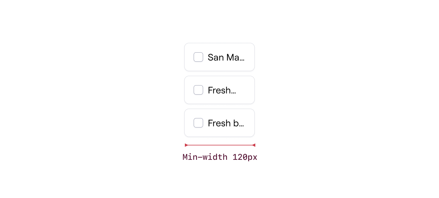 min width