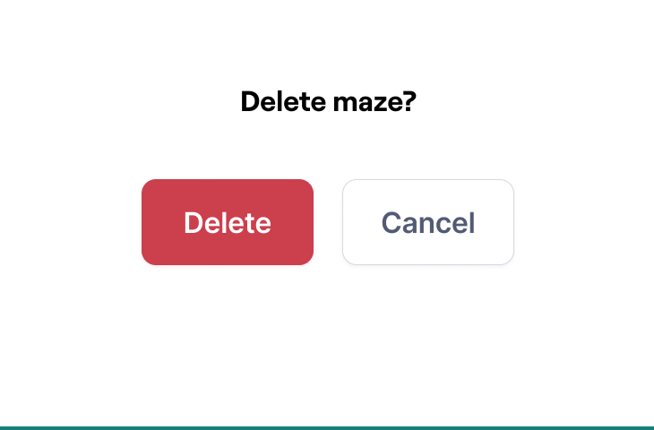 ✅ Be explicit