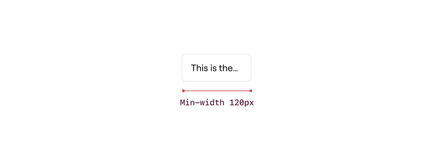 min width