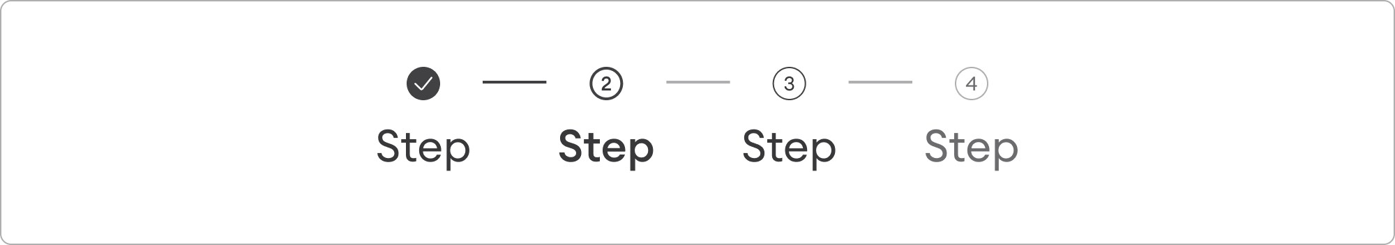 Design | Progress steps | Made with Supernova
