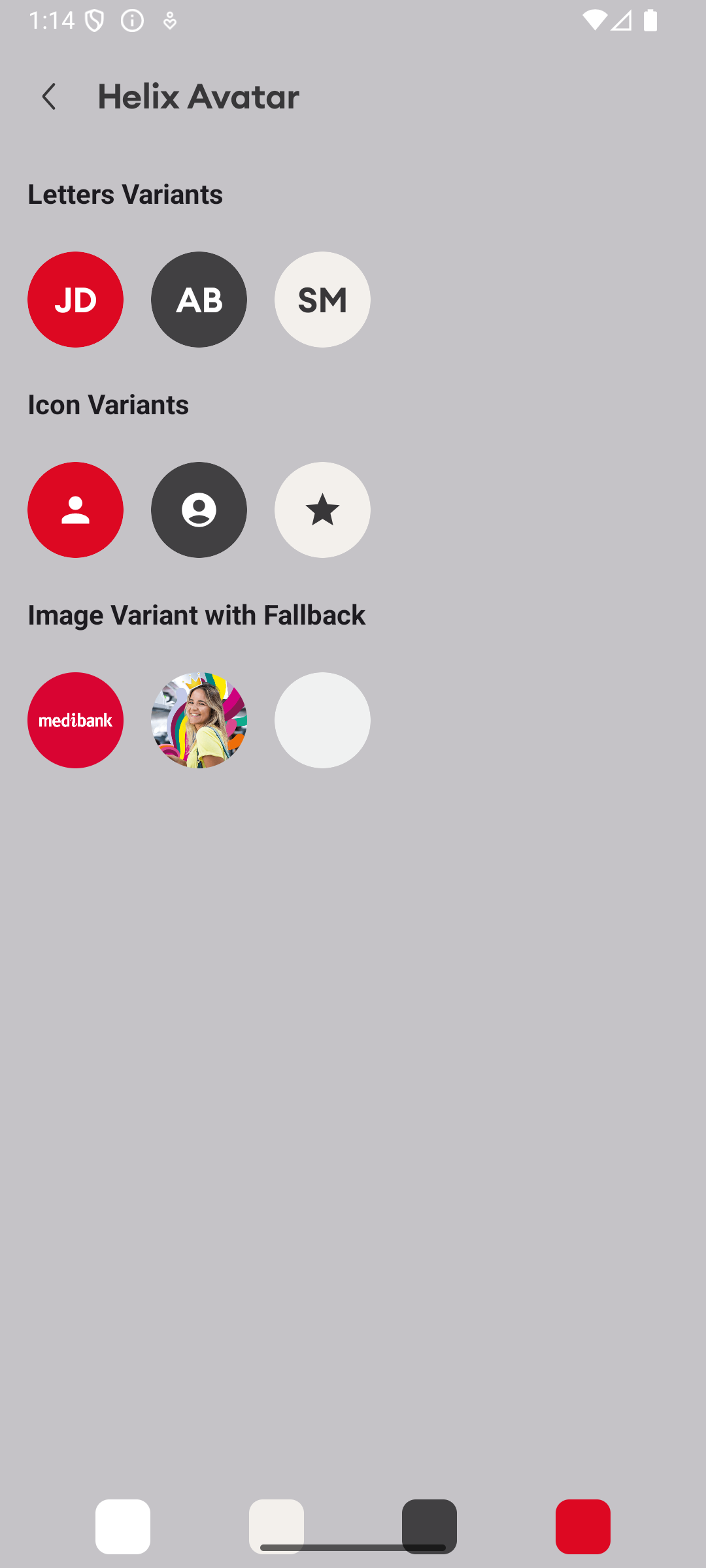 Android | Avatar | Made with Supernova