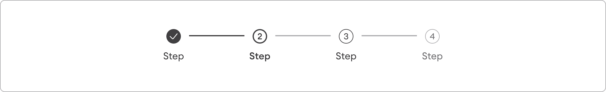 Design | Progress steps | Made with Supernova