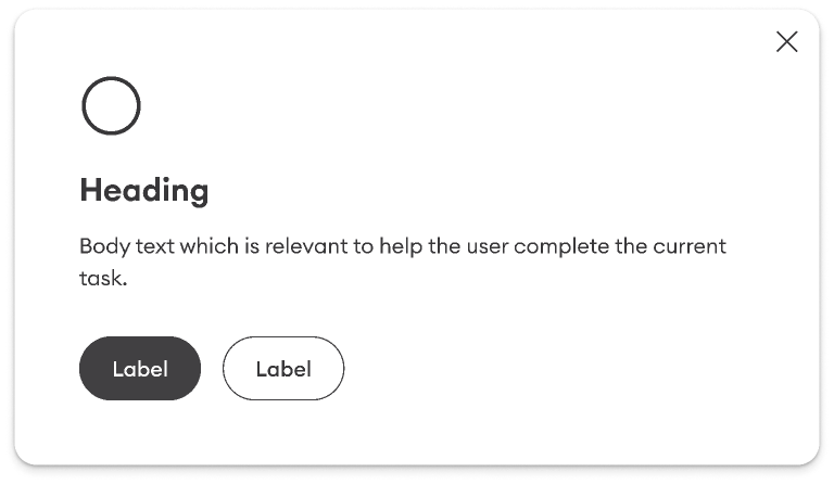Design | Modal | Made with Supernova
