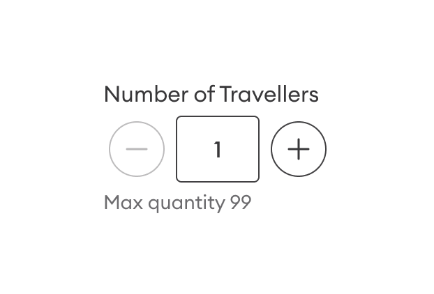 Design | Quantity Selector | Made with Supernova